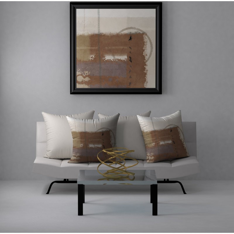  Housse et insert de coussin carré Pamper Know How, 18" x 18"