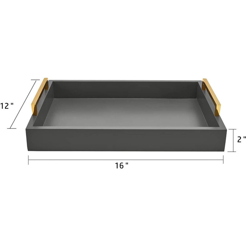 Tray, Charcoal