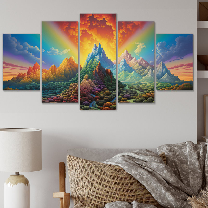 Montagnes Conscience Rainbow Awakenings
