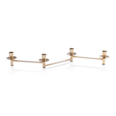 Méduse Expandable 4-Piece Taper Candle Holder Set