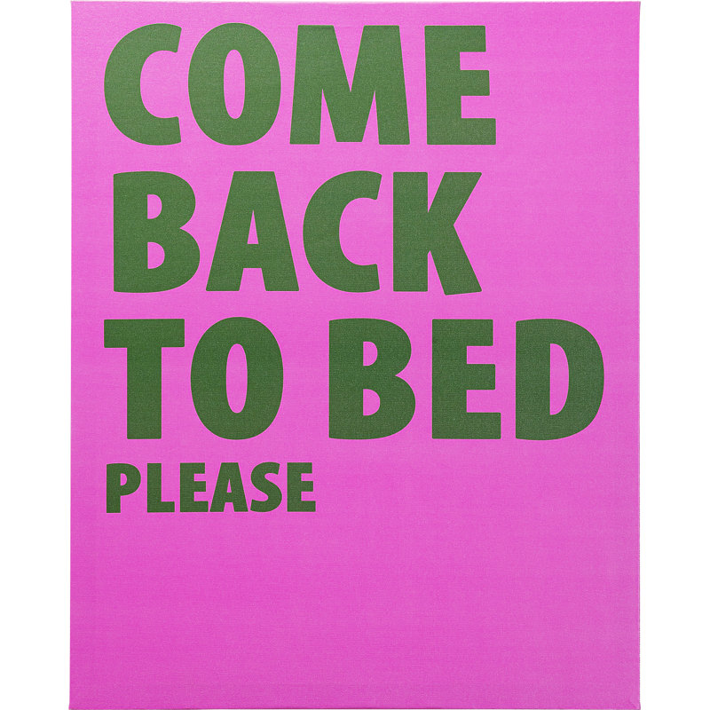 'Come Back To Bed' Framed Picture