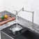 CASAINC Pot Filler Kitchen Faucet with 2 Handle