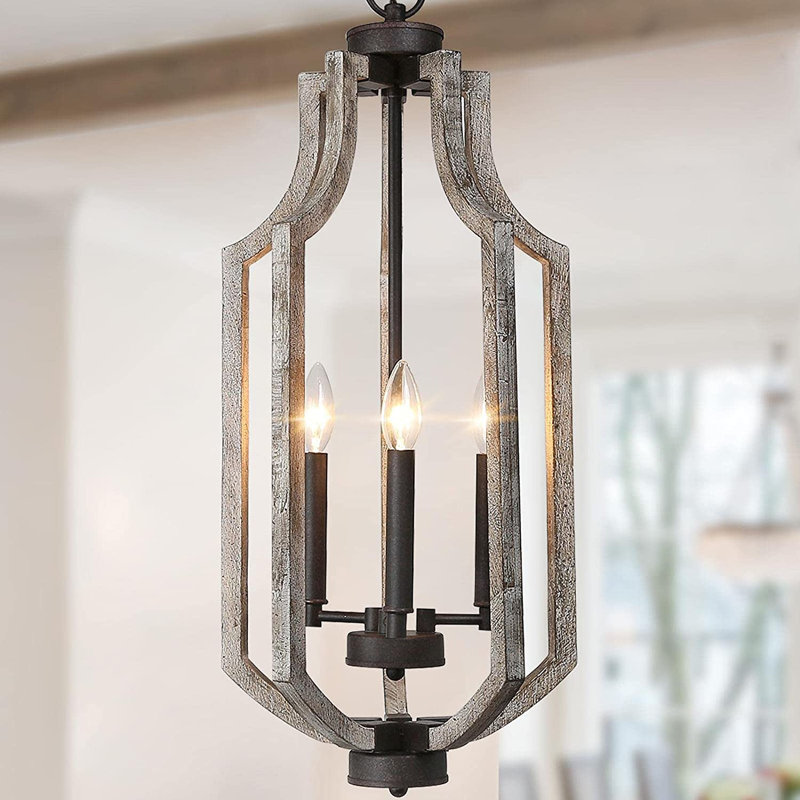 Sanor 3 - Light Dimmable Geometric Chandelier