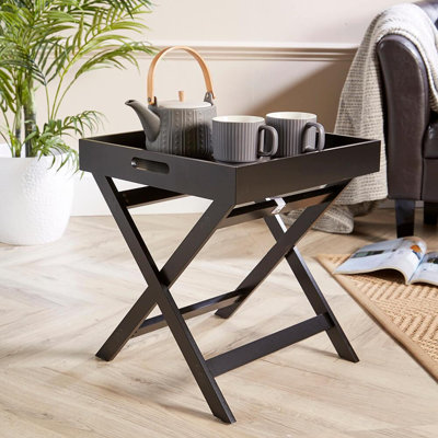 Ayushi Square Tray Top Side Table
