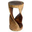 Table de bout cylindrique en bois massif-1392237031