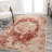 Rosalia Cottage Medallion Peach/Ivory Rug-759902951