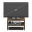 Ensemble de 2 supports pour écrans, support double pour écrans de 15,7 pouces de large, support pour ordinateur portable empilable et séparable pour bureau, accessoires et rangements de bureau, pour fournisseurs de bureau, pin ambré-126652885