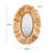 Engineered Wood Flat Wall Mirror