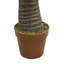 Palmier artificiel vert et brun 70 po