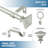 Plemmons Adjustable Single Curtain Rod-948942455-948942453