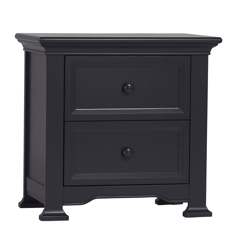 Imina 2 Drawer Nightstand, Mystic Blue