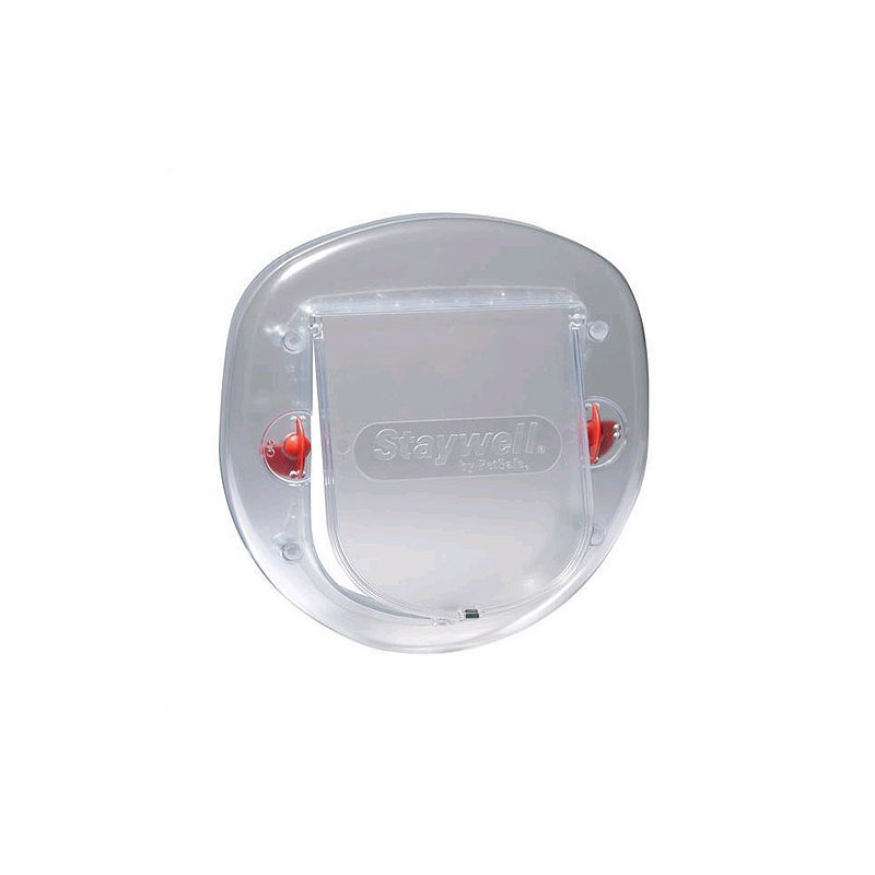 Slim Four-Way Clear Cat Flap