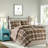 Twin Rustic Bedding Sets, Soft Microfiber Reversible Comforter, Cozy Cabin Style