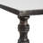 Allenhurst Mirrored Glass Top End Table