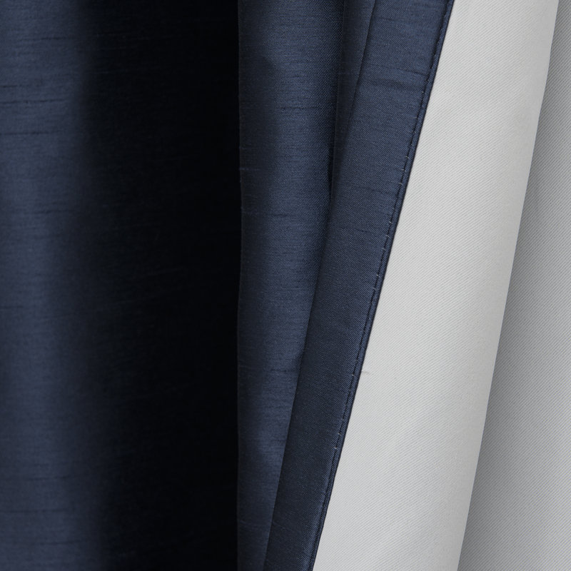 Julianni Blackout Curtain Pair, Navy, 52" W x  84" H