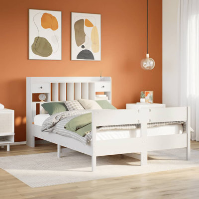 Abbiss Solid Wood Bed
