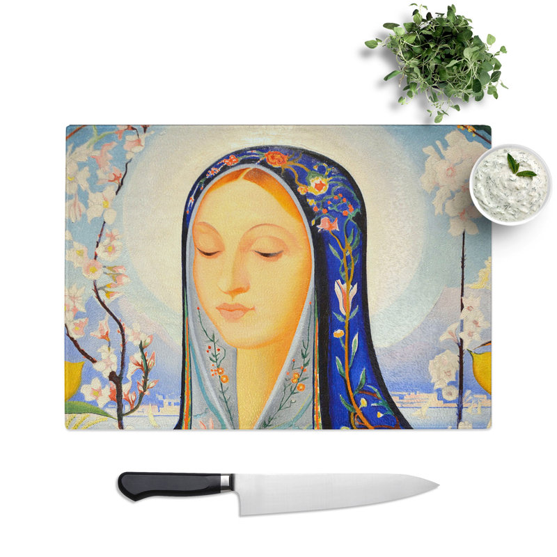 The Virgin by Joseph Stella Chopping Board, 0.4cm H x 28.5cm W x 39cm L
