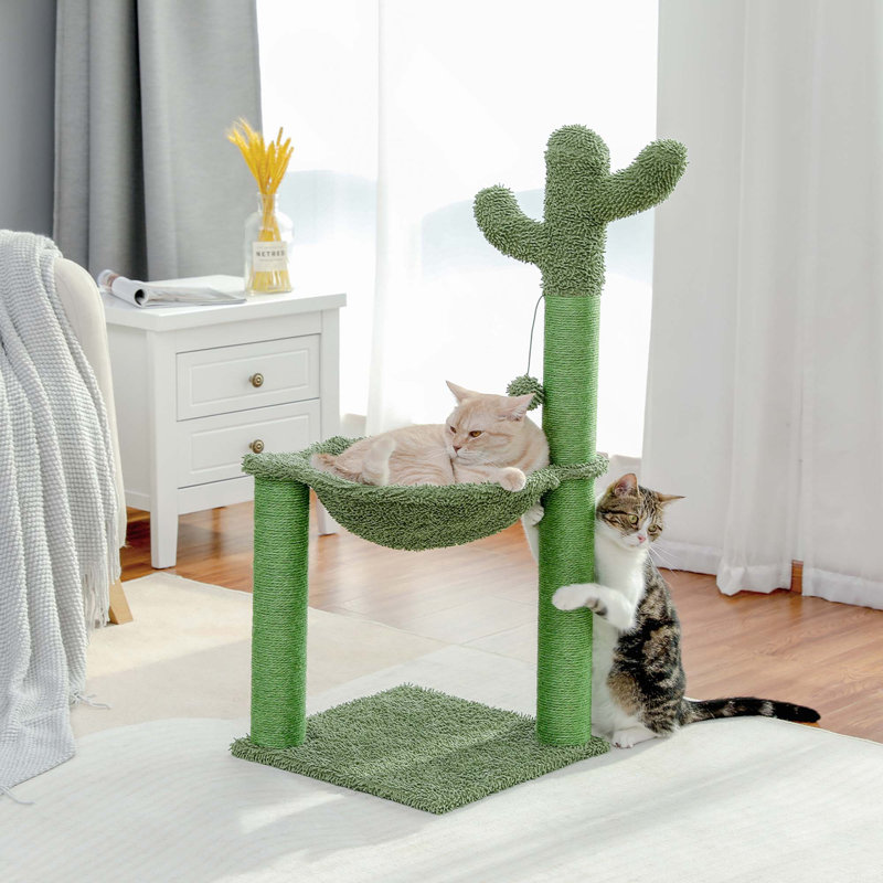 Cactus Hammock Cat Tree Scratcher