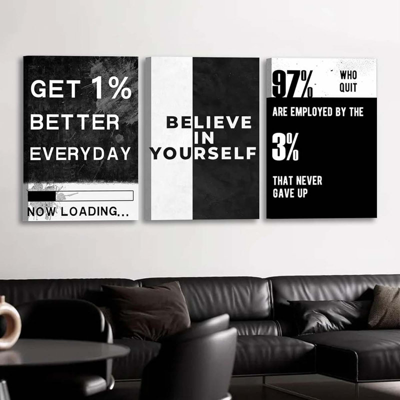 3 Piece Wrapped Canvas Print