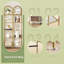 183.5cm H x 40cm W Metal Standard Bookcase