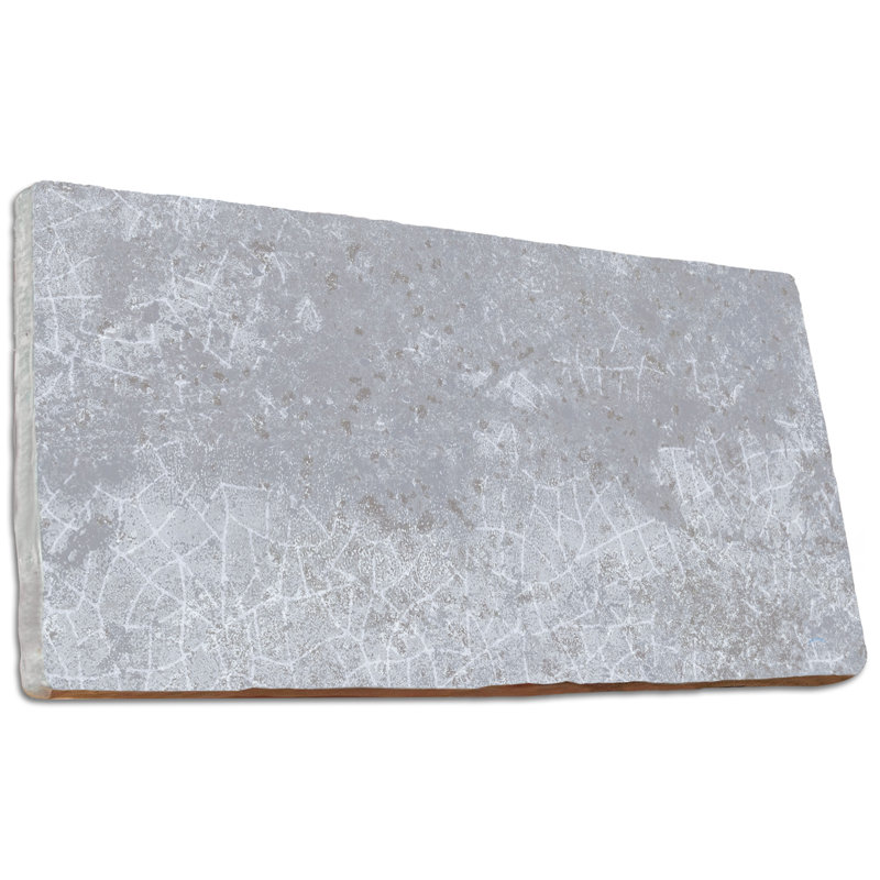 Myst 4 In. X 8 In. Ceramic Wall Tile, Gray