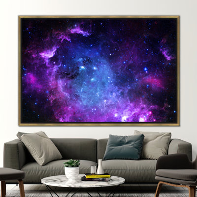 Starry Sky Printed, View Art Canvas, Starry Canvas, Galaxy Poster, Night Canvas, Nature Art, Landscape Printed, Milky Way Printed,