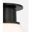 Callan Flush Mount with White Glass Dome-379625149-379625089