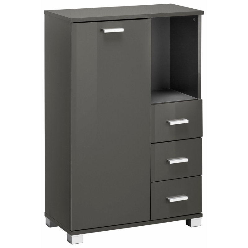 Armoire de rangement 3 tiroirs Niaimani Amrika