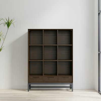 Banting 9 Cube Bookcase with Drawers