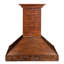 30" Wood 400 CFM Ducted Wall Mount Range Hood-1465207191