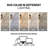 Textured Abstract Sandstone Beige Indoor High-Low Area Rug-1136085800
