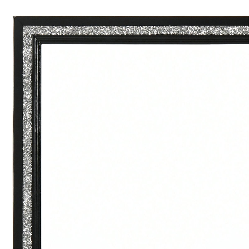 Miroir à bord biseauté exquis avec garniture élégante qui rehausse l'ambiance de la pièce