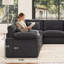 8 piece 145" Extra Deep Sectional Sofa Modern L-Shaped Modular Sectional Chenille Sofa with Ottoman, Pillow-Top Arms, and Plush Fabric Upholstery-284294061