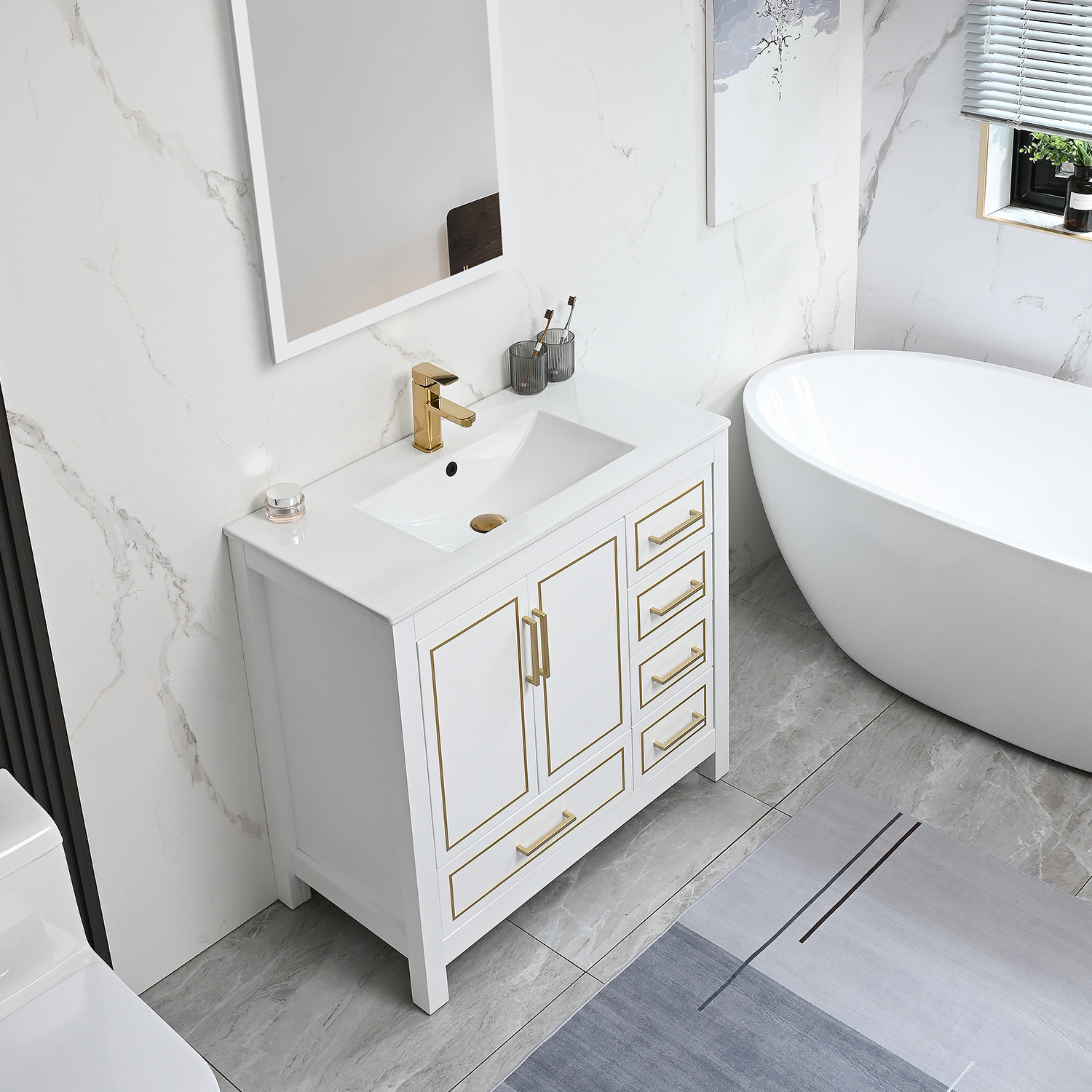 https://assets.wfcdn.com/im/47934791/compr-r85/2469/246927221/baheer-36-free-standing-single-bathroom-vanity-with-ceramic-vanity-top-gold-faucet-and-hardware.jpg