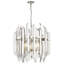 Luminaire suspendu géométrique simple 6 lumières