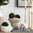 Alariz Sand And Cement Coral Planter 9.3X9x8.7 Inches, Beige Finish With Wavy Silhouette, Complement Bohemian Themes In Home In, Textured Finish, Irregular Form For Trailing Plants Interior Spaces