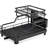 2-Tier Dish Drying Rack,Metal Kitchen Dish Rack,Plate Rack,Extra Large Capacity Dish Drainer,Stainless Steel Dish Rack