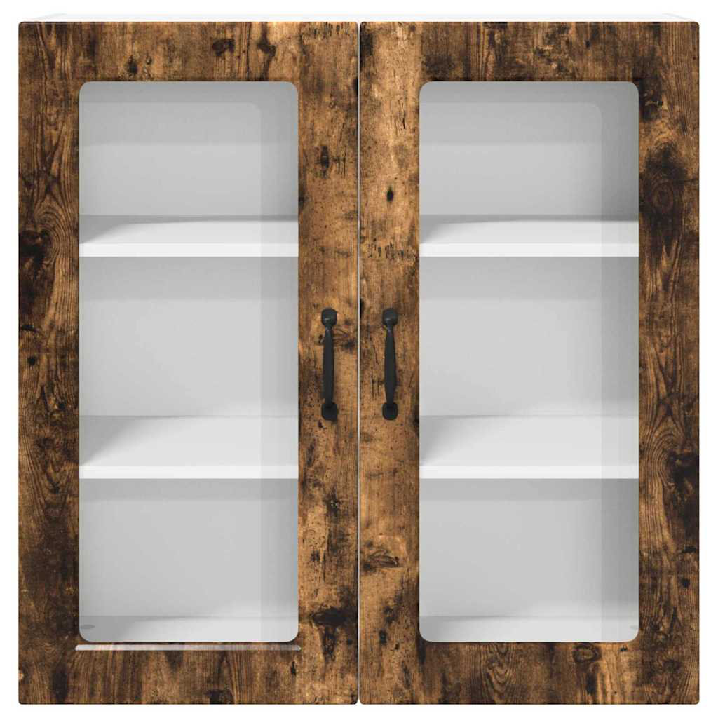 Vidaxl Kitchen Wall Cabinet Brown Oak 60 X 31 X 80 Cm Engineered Wood