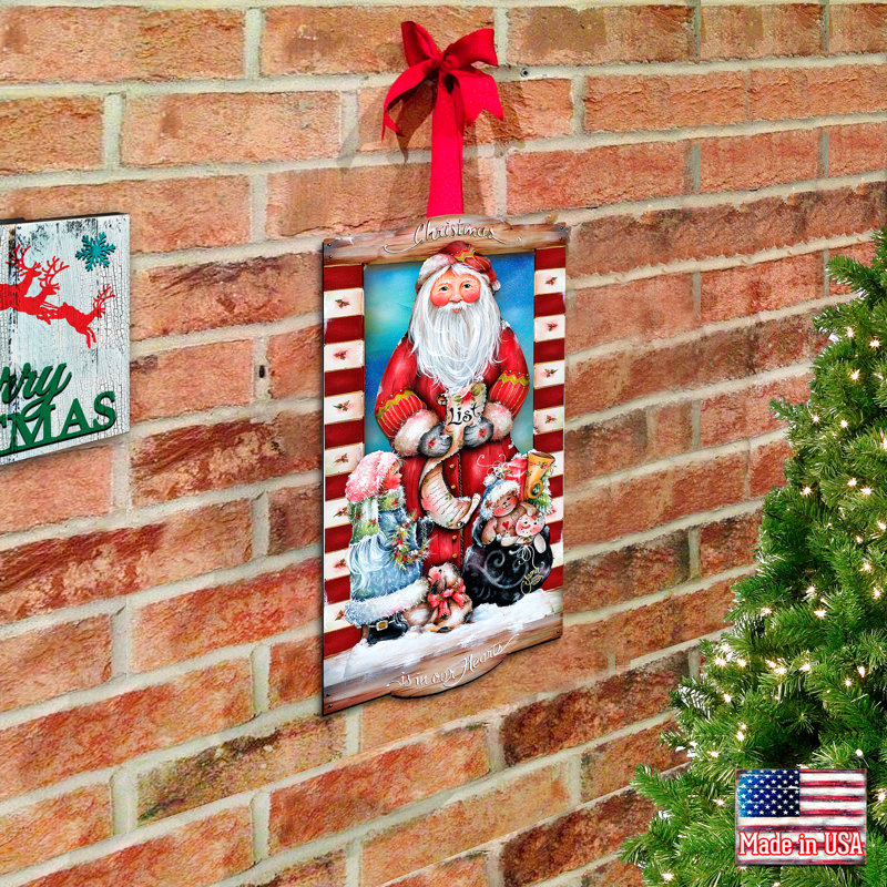 Crochet de porte mural Christmas Wish