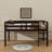 Twin Loft Bed With Guardrails And Ladder-721587287