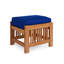 Soleil Patio Chair and Ottoman with Sunbrella Cushions-1094875668