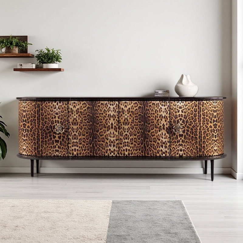 Italian Light Luxury Design TV Cabinet