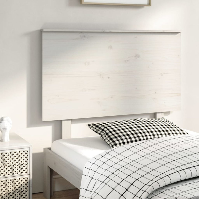Piscitelli Solid Wood Super King (6') Headboard, Single (3'), Honey Brown