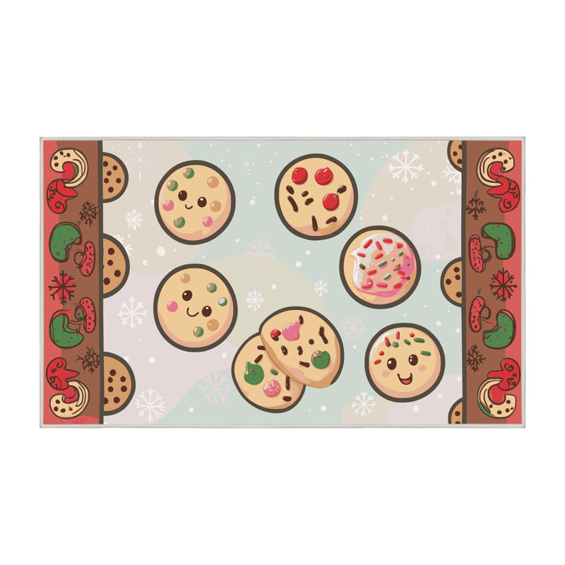 Tapis de vacances East Urban Home, Rectangle 7 pi x 9 pi