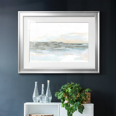 Rock Coast I, reproduction d'art encadrée