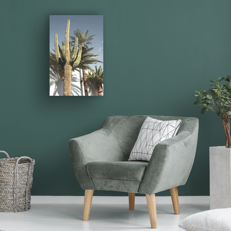 Art sur toile «bolologuf studio III cactus Las Vegas», H 24 po x l 16 po