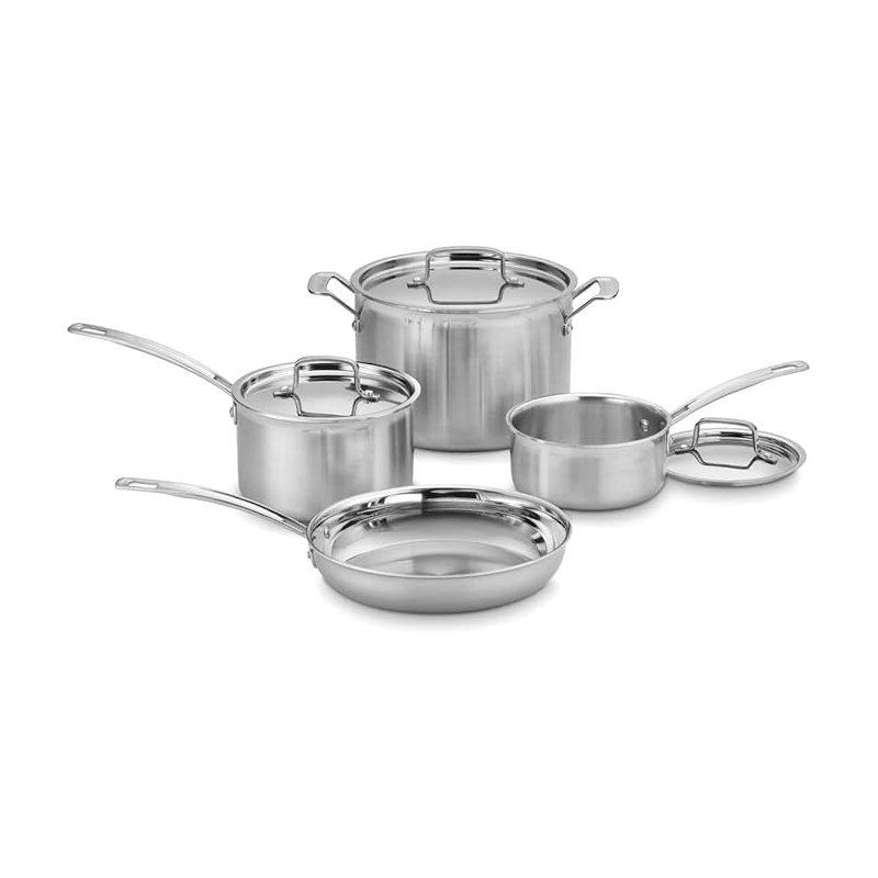 Cuisinart MultiClad Pro 7 Piece Cookware Set