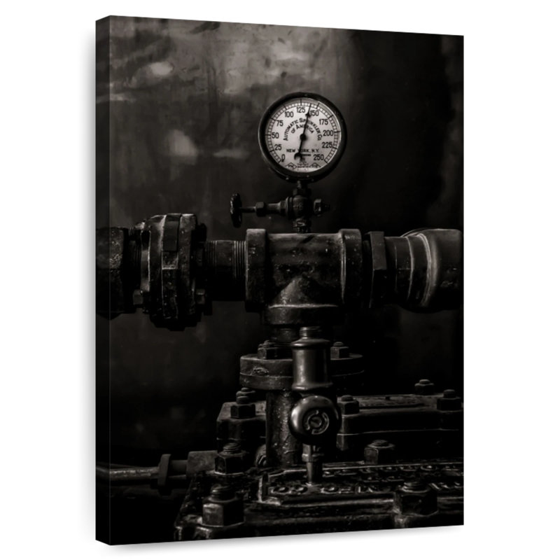 Kerner Toronto Distillery District Machinery I, 45" H x 30" W