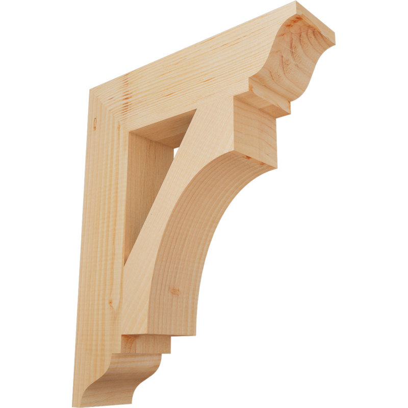 Support traditionnel Westlake, Lisse, Douglas, H 20 po x l 3,5 po x P 16 po