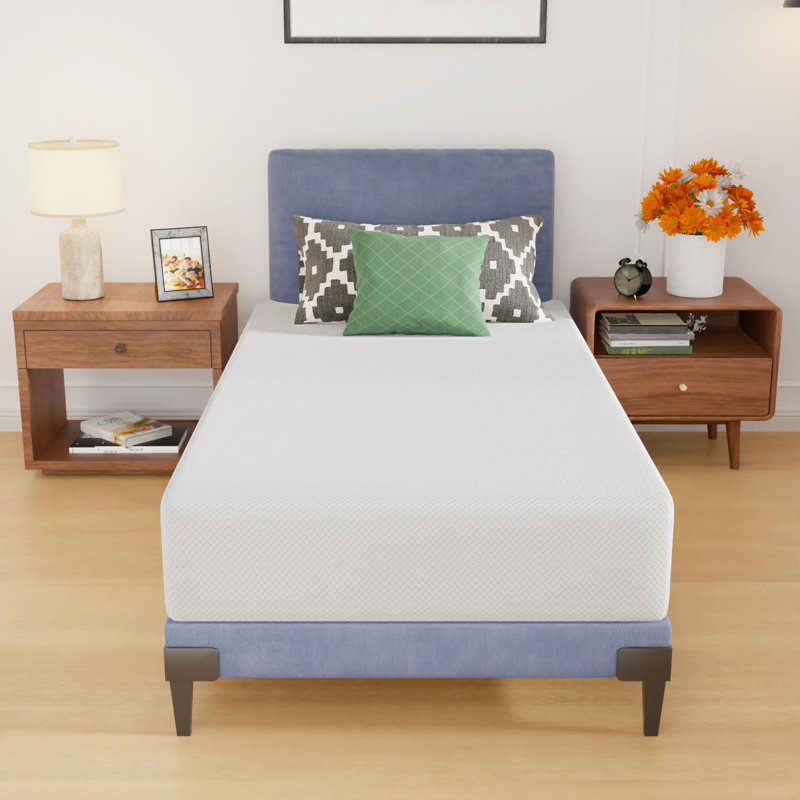 Alwyn Home Meridianville Medium Memory Foam Mattress, Twin, 10"